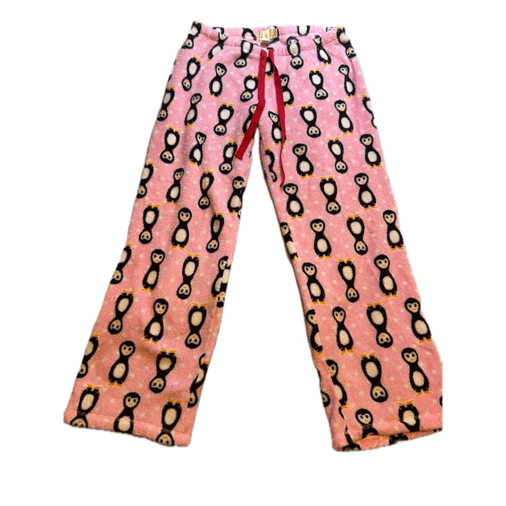 Paul‎ Frank for Angels Pink Penguin Plush Pajama Pants – Size M